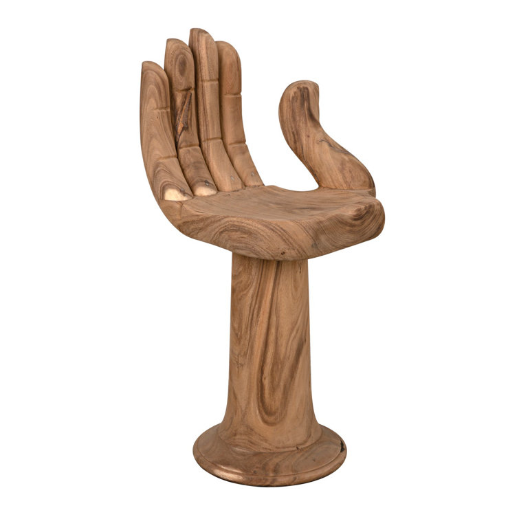 Buddha chair hand discount shaped